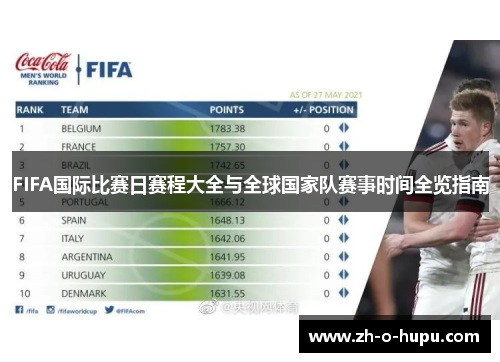 FIFA国际比赛日赛程大全与全球国家队赛事时间全览指南